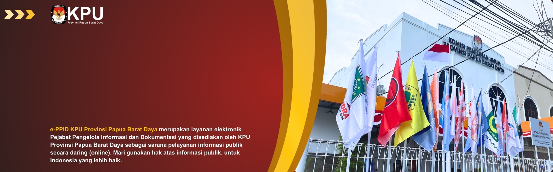 Selamat Datang di Layanan e-PPID KPU Provinsi Papua Barat Daya